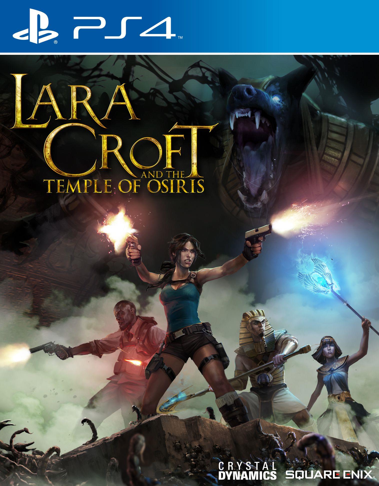 SONY Lara Croft Temple of Osiris + action figure Gold Edition per Sony PS4